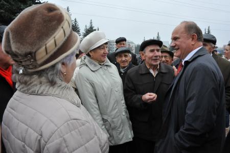 «Мы обязаны победить!» Репортаж о рабочем визите Г.А. Зюганова в Башкирию