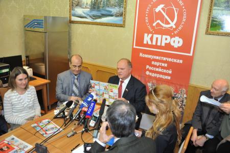 Г.А. Зюганов: «Сейчас задача номер один для нас – усилить контроль на выборах». Встреча лидера КПРФ с иностранными журналистами