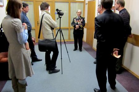 Москва. По инициативе КПРФ открылась выставка фоторабот Андрея Лобанова «Морская пехота России»