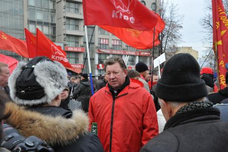 Г.А. Зюганов на митинге 7 ноября в Москве: Миром будут править труд, достоинство и справедливость!  