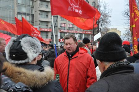 Слава Великому Октябрю! Репортаж о шествии и митинге  в Москве