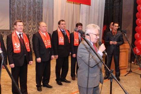 Новосибирск: Презентация списка КПРФ: Коммунисты должны победить!