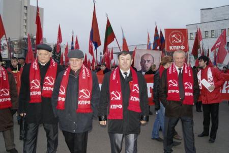 В Красноярском крае прошли мероприятия, посвященные 94-ой годовщине Великой Октябрьской социалистической революции
