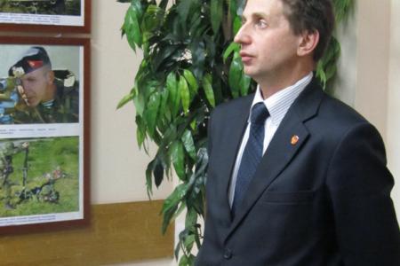 Москва. По инициативе КПРФ открылась выставка фоторабот Андрея Лобанова «Морская пехота России»