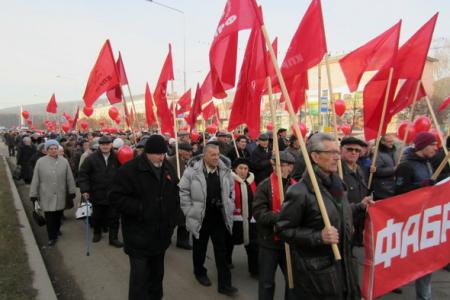 В Красноярском крае прошли мероприятия, посвященные 94-ой годовщине Великой Октябрьской социалистической революции