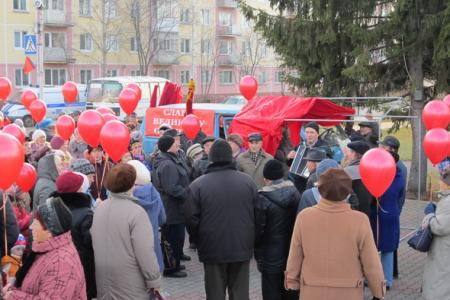 В Красноярском крае прошли мероприятия, посвященные 94-ой годовщине Великой Октябрьской социалистической революции