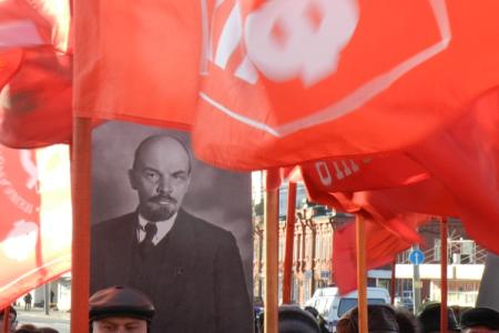 Годовщина революции в Томске и области