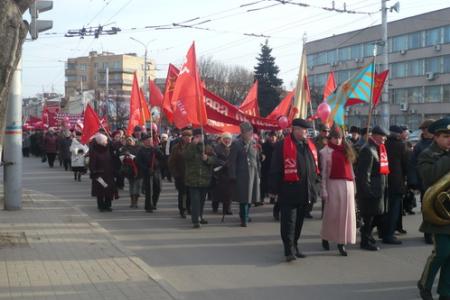 Калуга. Праздник Великого Октября или как чиновники от «партии власти» хотели калужским коммунистам свинью подложить…