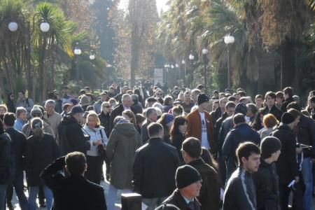 В Сочи прошла акция против сфальсифицированных выборов
