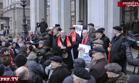 Видео. Санкт-Петербург: Мы не позволим украсть наши голоса!