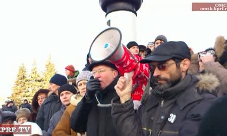 Видео. Омск: Верните наш голос!