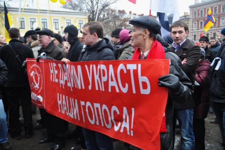 Санкт-Петербург: Власть должна принадлежать большинству! (Фоторепортаж)
