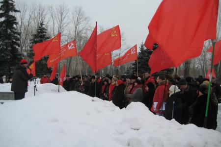 Самарская область. Митинг протеста вТольятти