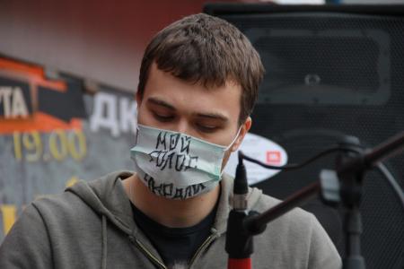 Полуторатысячный митинг протеста в Краснодаре: «Мы стали другими, и готовы защищать свои права!», «Россия без Путина, Кубань без Ткачева!», «Зюганова - в президенты!»
