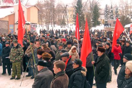 В Пензе прошел митинг за честные выборы