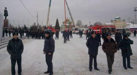 Митинг на пл. Ленина в Туле. Фоторепортаж