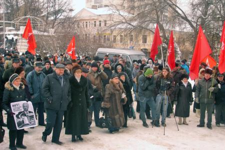 В Пензе прошел митинг за честные выборы