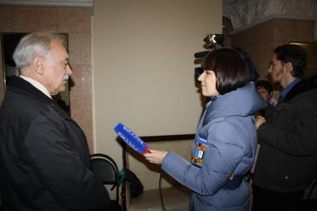 С.В. Муравленко с супругой проголосовали  в городе Шебекино Белгородской области 