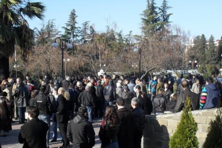 В Сочи прошла акция против сфальсифицированных выборов
