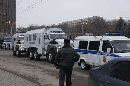 Ростовчане вышли на улицы, протестуя против фальсификации выборов