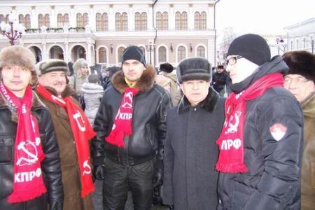 Протестная акция Казанских коммунистов: «Теперь вы нас слышите?!»,  «Почему украли мой голос?». Фоторепортаж