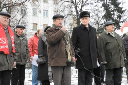 Рязанская область: Акция посвященная массовым фальсификациям в ходе предвыборной кампании и в день голосования