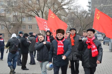 Ростовчане вышли на улицы, протестуя против фальсификации выборов