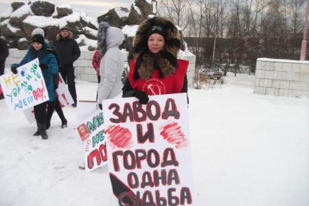 Видео. Свердловская область:  Краснотурьинск против олигарха Дерипаски. Митинг против закрытия Богословского алюминиевого завода