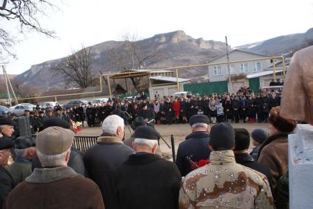 В Карачаево-Черкесской Республике открыт памятник героям-комсомольцам