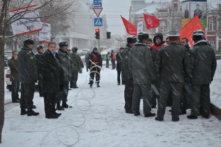 Предотвратим фальсификации! Пикеты коммунистов в Астрахани 
