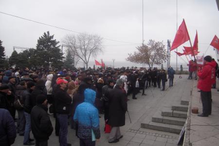 Митинг в Махачкале. Народ требует перемен!