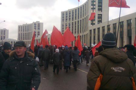 Москва. Семьдесят тысяч человек на проспекте Сахарова требовали отставки премьера Путина и освистывали «демократов»