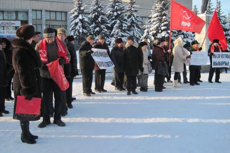 Пензенская область: Кузнечане вышли протестовать против нечестных выборов
