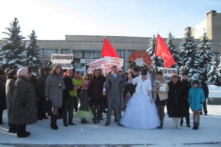 Пензенская область: Кузнечане вышли протестовать против нечестных выборов