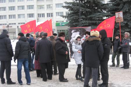 Пермь:  День рождения Сталина