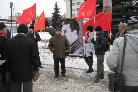 Пермь:  День рождения Сталина