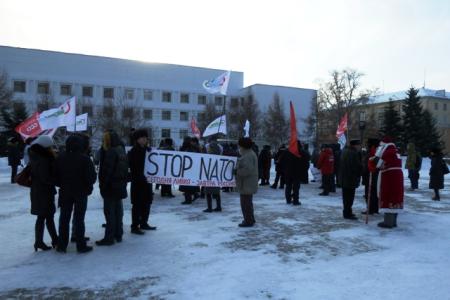 Коммунисты Барнаула провели митинг против фальсификации выборов