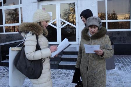 Барнаул. Молодежь требует прекращения политических репрессий