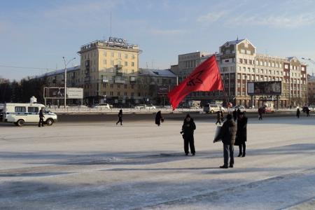 Барнаул. Молодежь требует прекращения политических репрессий