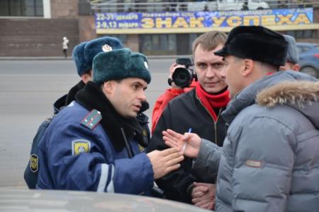 Митинг в Ростове. КПРФ продолжает бороться за права избирателей