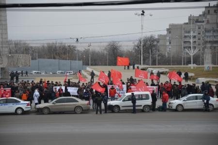 Митинг в Ростове. КПРФ продолжает бороться за права избирателей