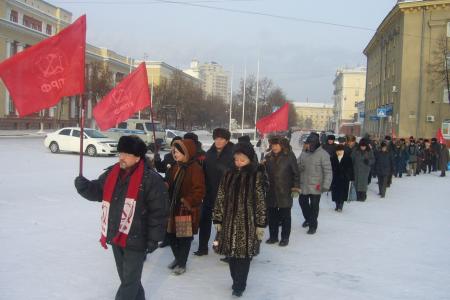 Кемеровские коммунисты почтили память В.И. Ленина
