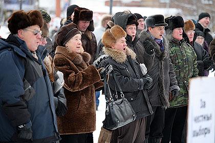 Республика Коми: Митинг КПРФ на Театральной (г. Сыктывкар). 21 января 2012