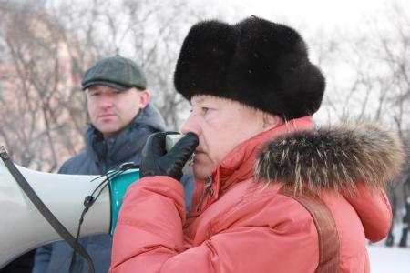 21 января в Комсомольске-на-Амуре состоялось торжественное возложение цветов к памятнику Ленину
