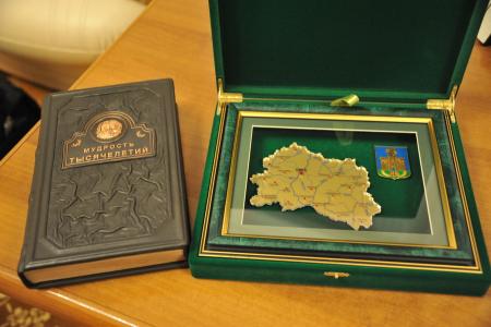 "Русский старт" в Орле. Кандидат на должность Президента России Г.А.Зюганов провел встречи в Орле (фоторепортаж)