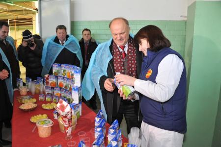 Спасти русское село! Рабочая поездка Г.А. Зюганова в подмосковный совхоз имени Ленина