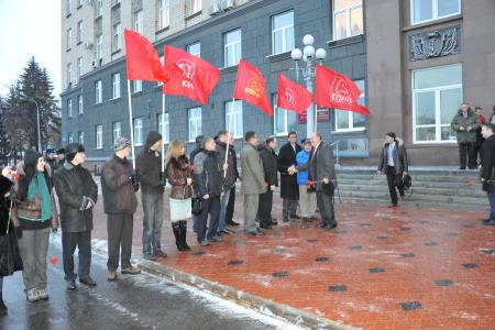 "Русский старт" в Орле. Кандидат на должность Президента России Г.А.Зюганов провел встречи в Орле (фоторепортаж)