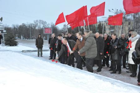 "Русский старт" в Орле. Кандидат на должность Президента России Г.А.Зюганов провел встречи в Орле (фоторепортаж)