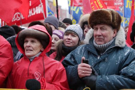 Митинг КПРФ: "За достойную жизнь и честные выборы!"