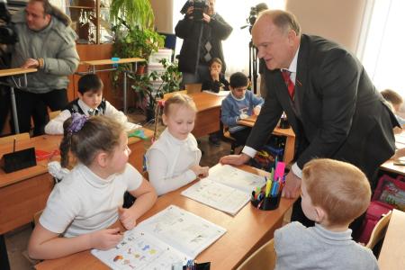 Спасти русское село! Рабочая поездка Г.А. Зюганова в подмосковный совхоз имени Ленина